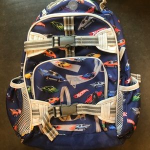 pottery barn hot wheels backpack